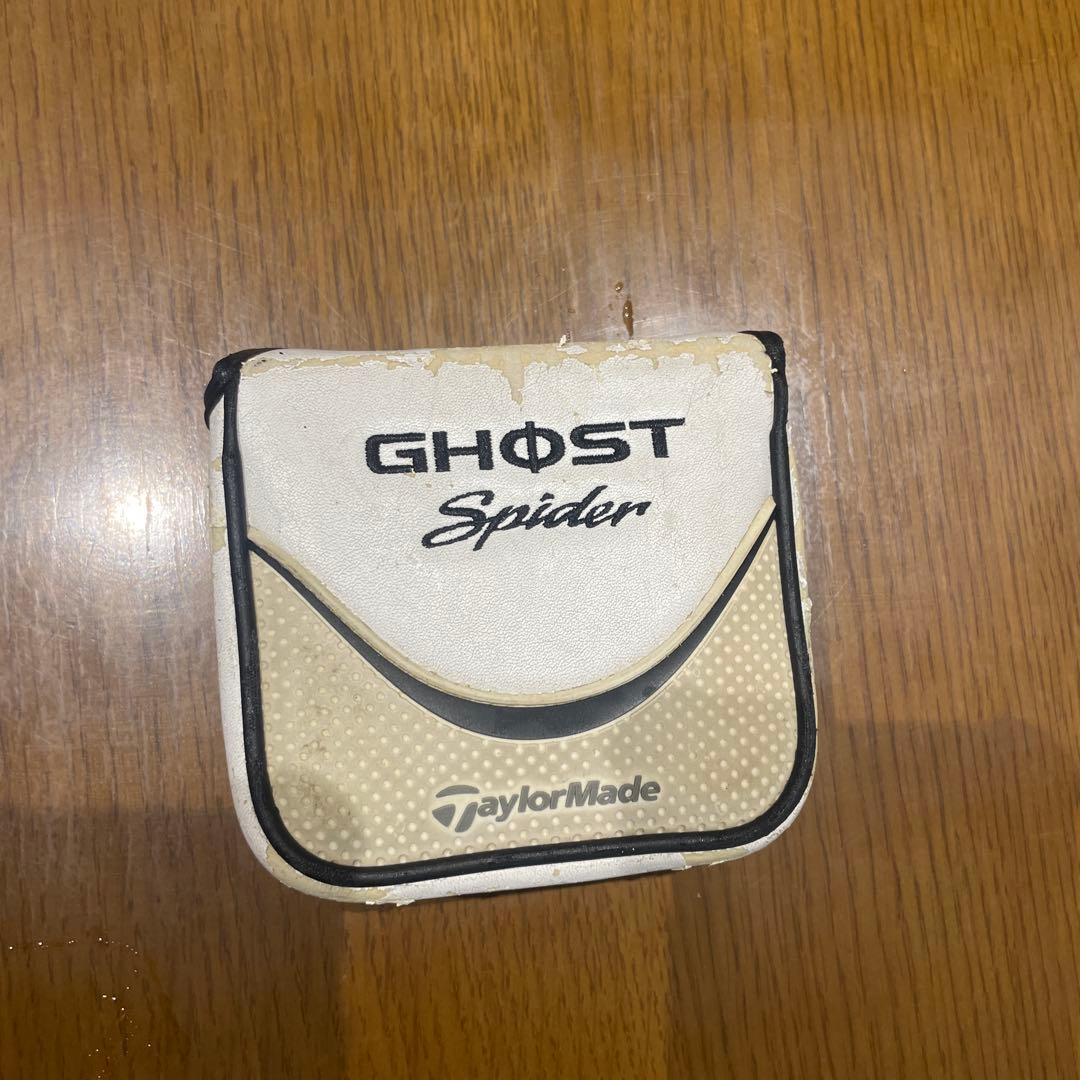 ホワイト/ブラック パター フラットヘッドテーラーメイド　ゴーストスパイダー