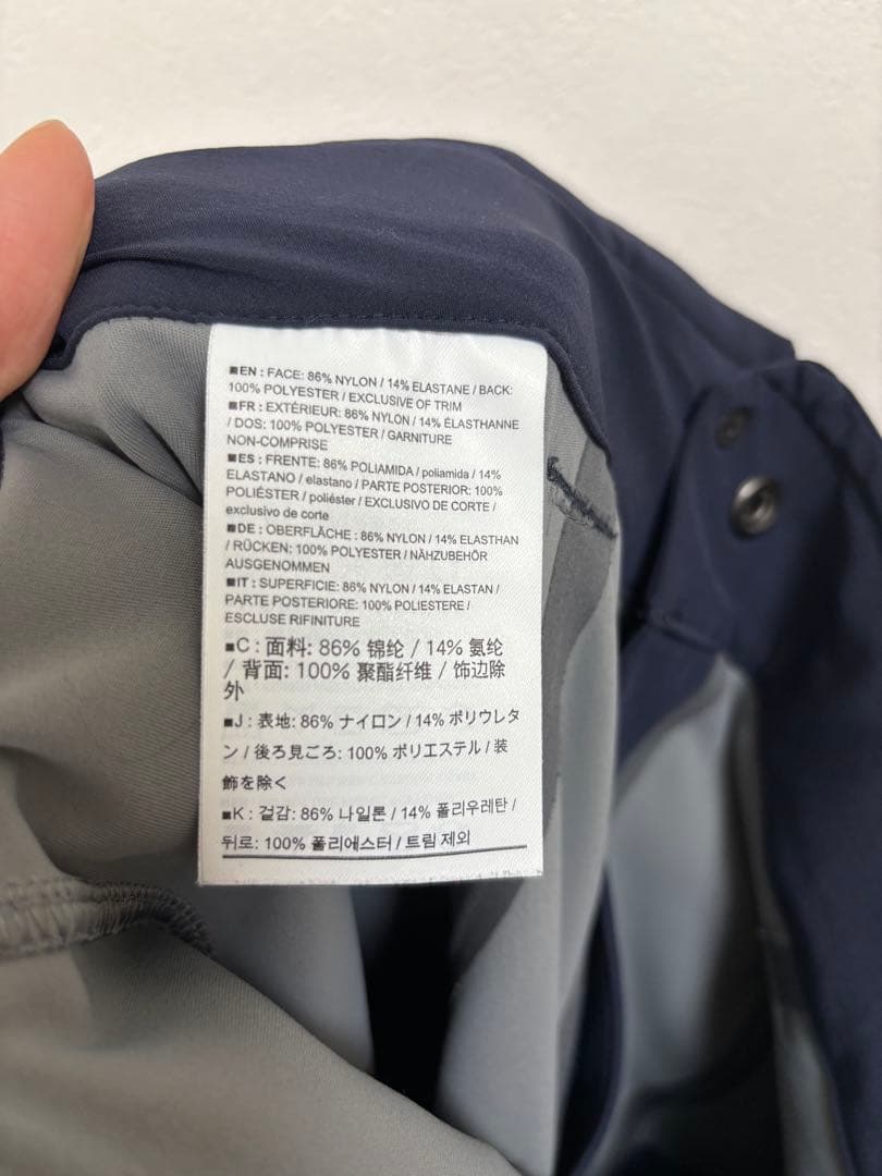 ARC'TERYX Rush FL ビブパンツ スキー スノボ ウェア ネイビー