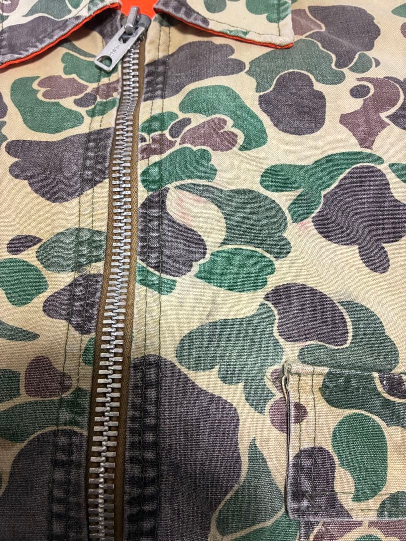 60s〜70s Sears シアーズ ダックハンターカモ ハンティングジャケット