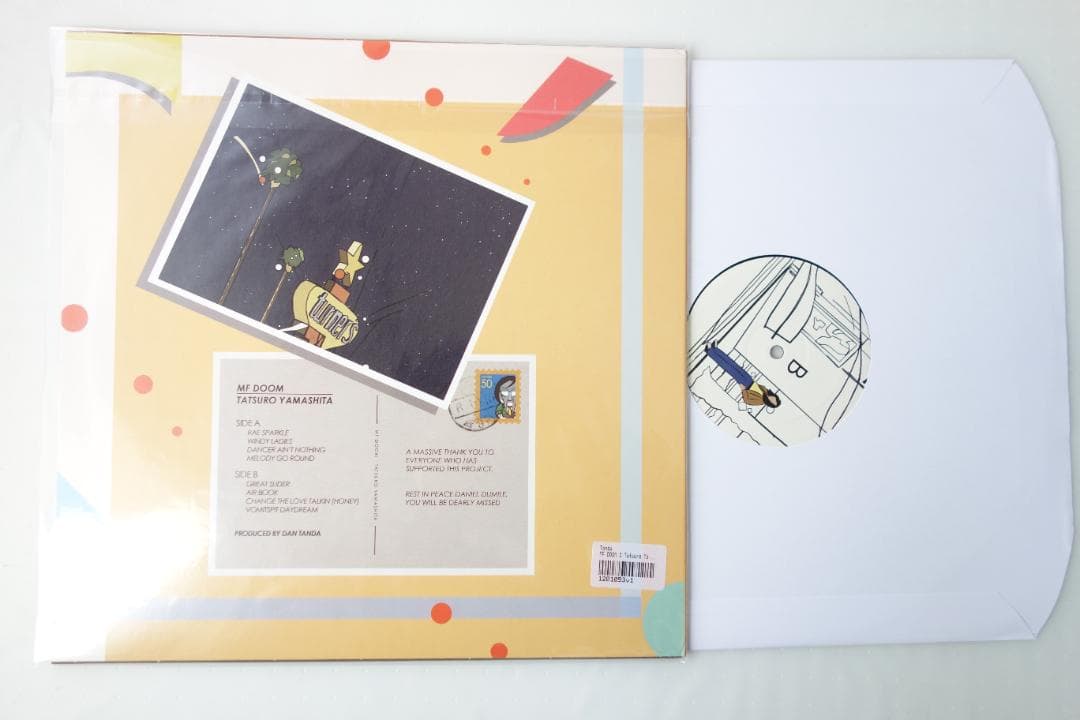 山下達郎 MF Doom LP Tatsuro Yamashita