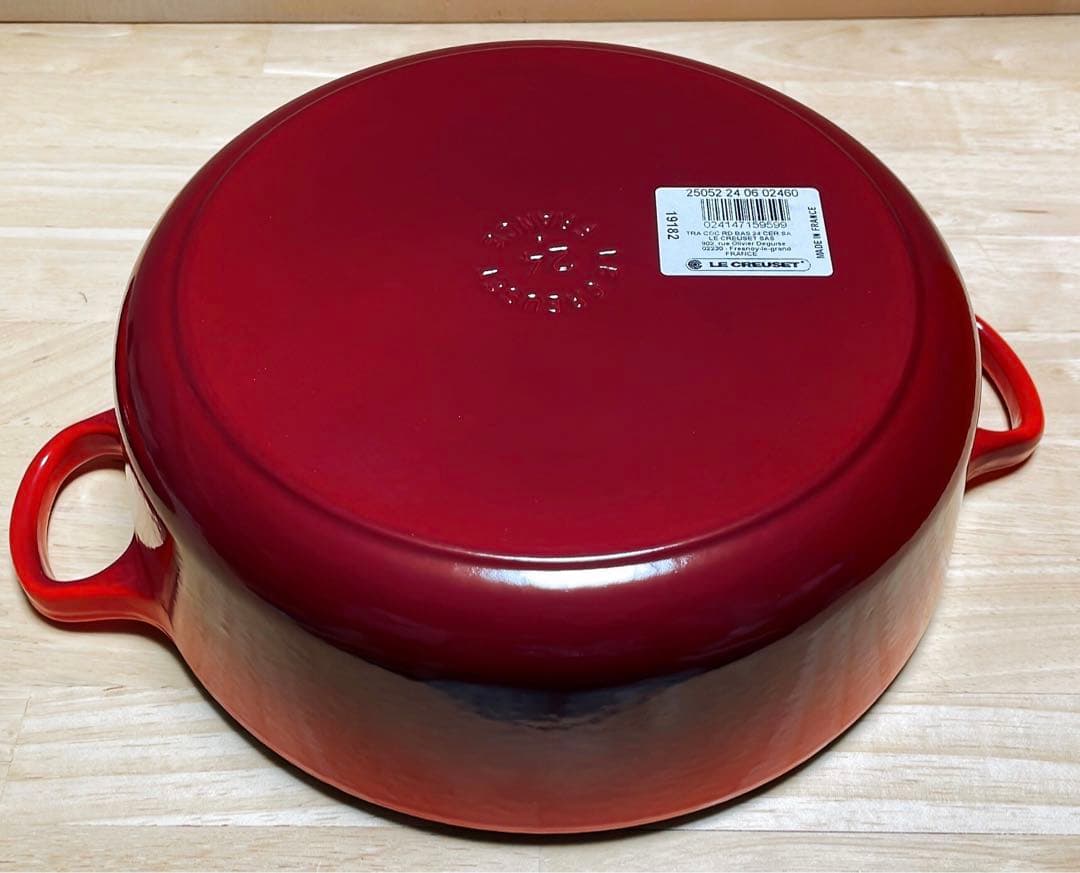 ル・クルーゼ　24cm レッド　赤