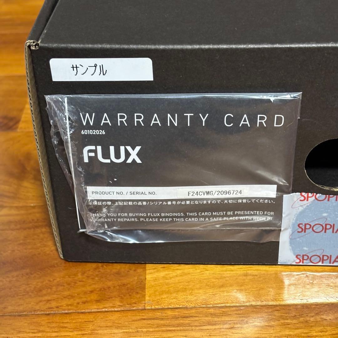 23-24 FLUX CV ビンディング