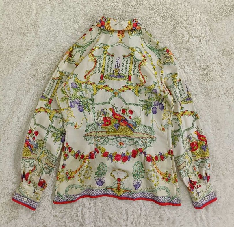 ETRO エトロ シルクブラウス シャツ 【サイズ40 L相当】【タグ付】