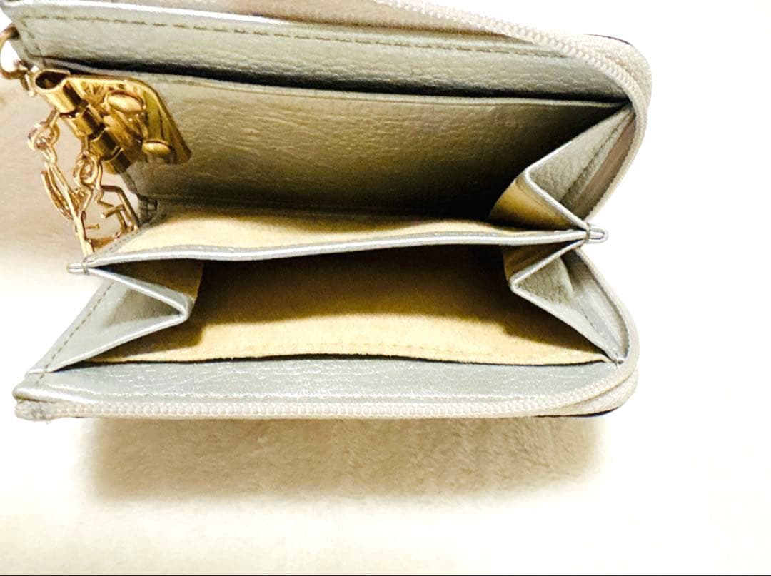 ATAO ベル プラチナグラス ハート ミニ財布 キーケース ハッピーヴィトロ