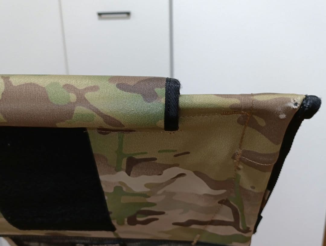 ヘリノックス　サンセットチェア　廃盤マルチカモ