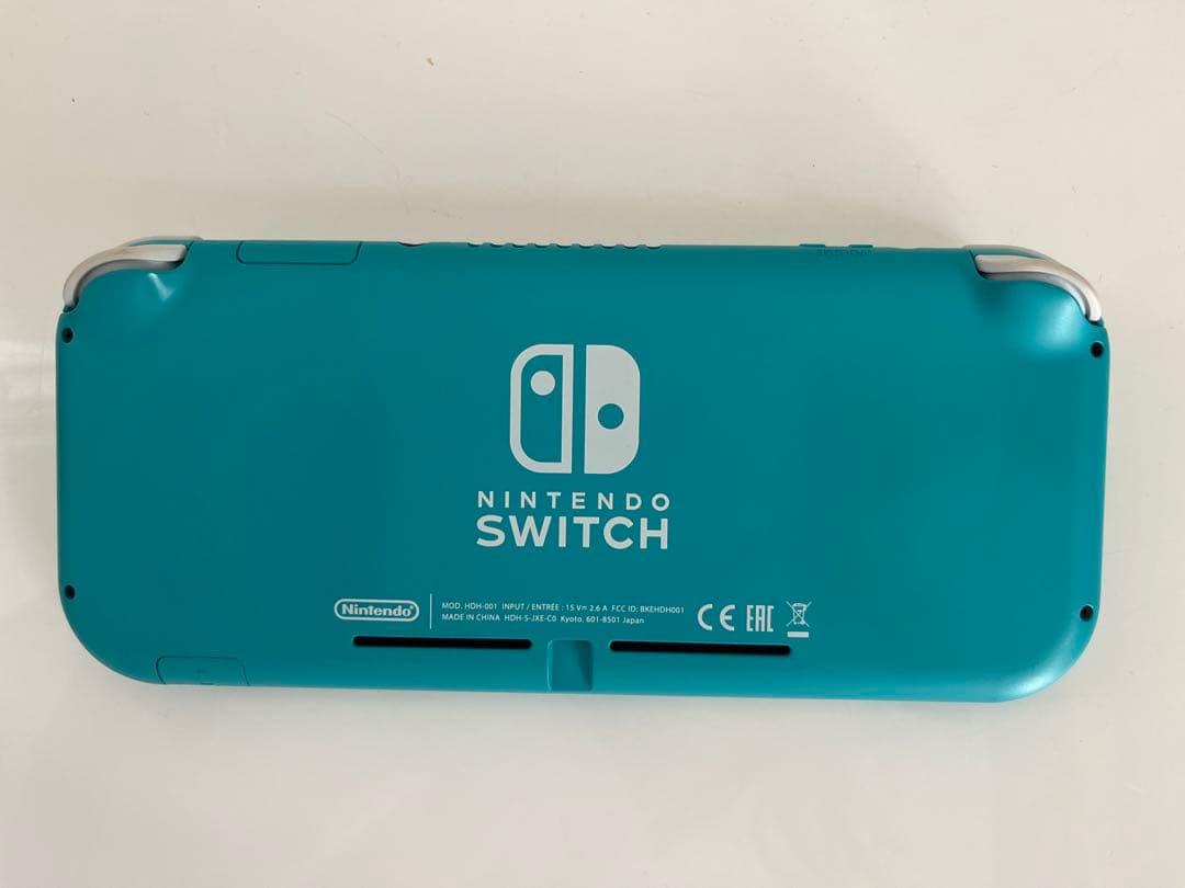 Nintendo Switch Liteターコイズ 充電器SDカードケース付き