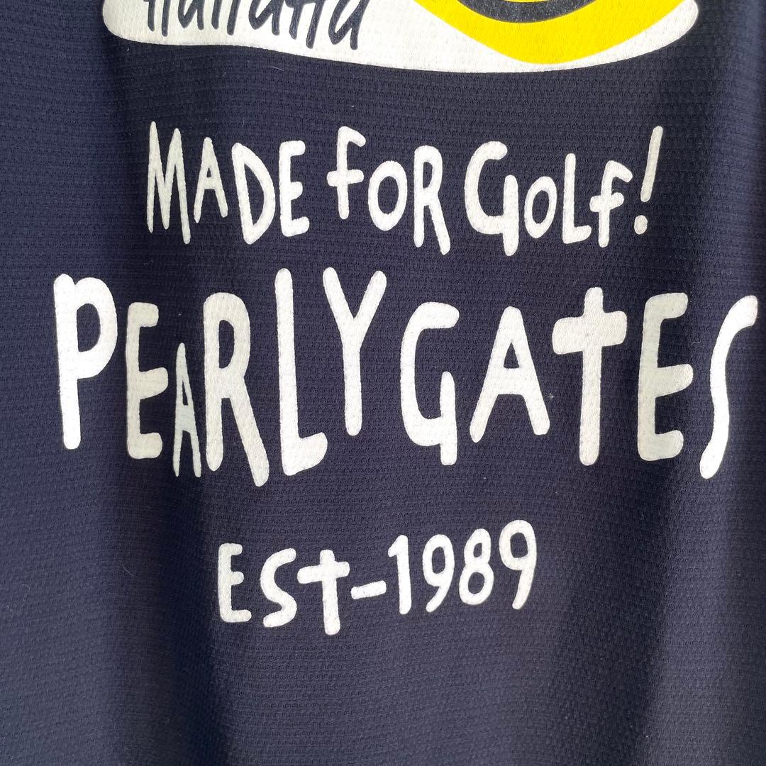 momococon PEARLY GATES 半袖モックネックシャツ