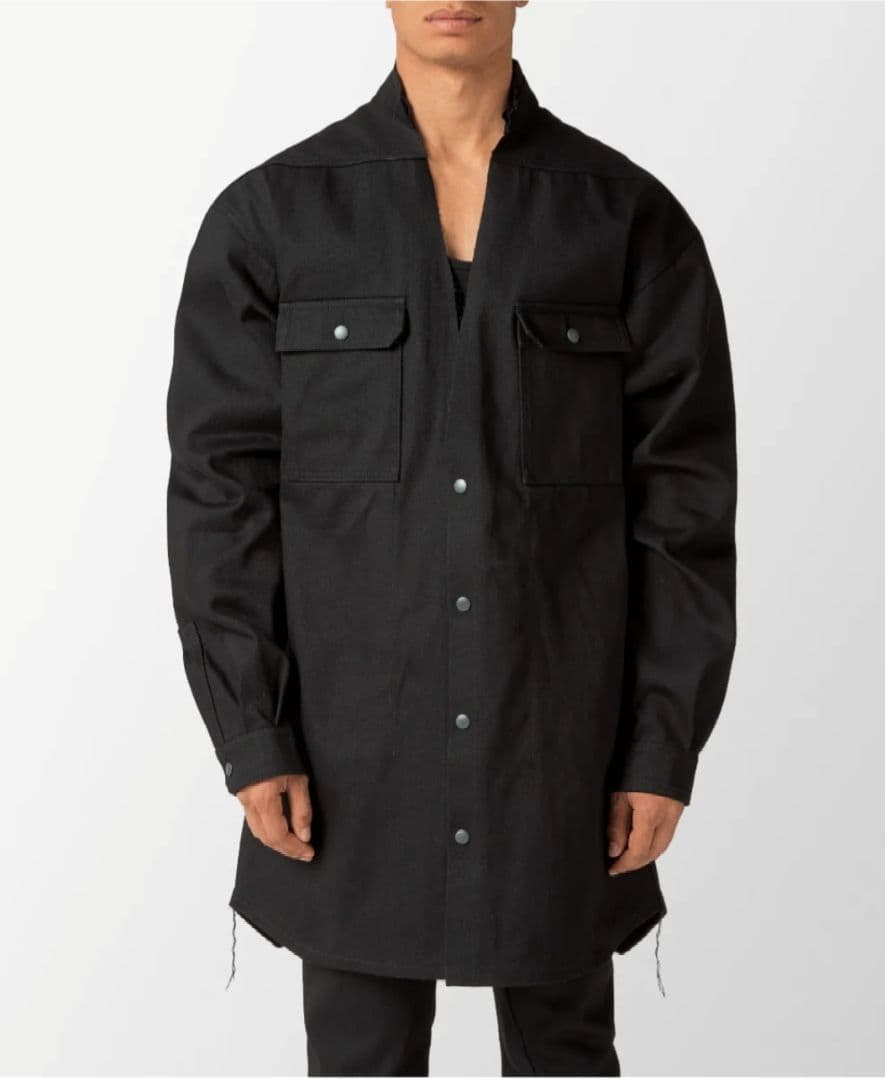 Rick Owens DRKSHDW ジャンボカットアウトオーバーシャツ XS