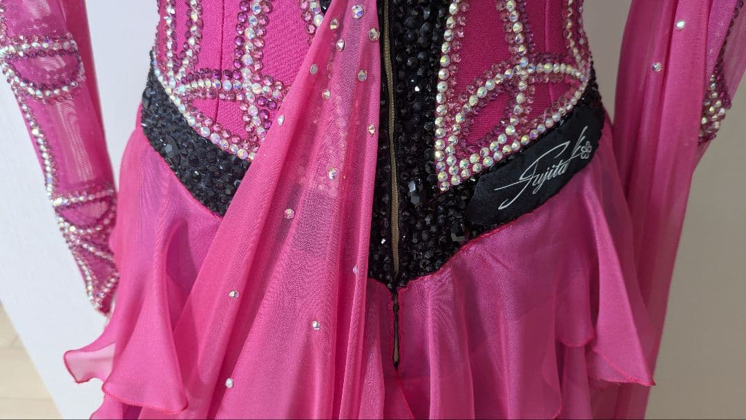 社交ダンス　スタンダードドレス　フジタ製　最終値下げです