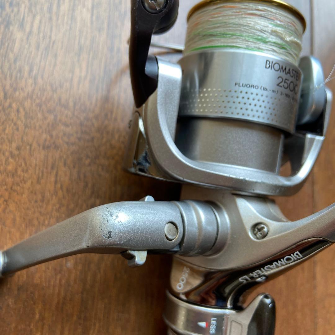シマノ スピニングリール バイオマスターLS 2500 リアドラグ