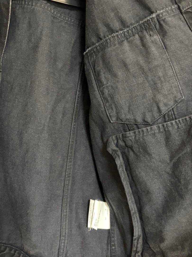 サリバン 22AW WASHED DENIM FIREMAN JACKET 46