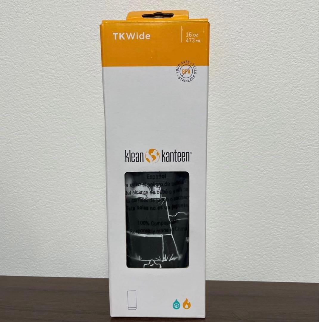 【新品未使用】klean kanteen スヌーピー ステンレス製ボトル
