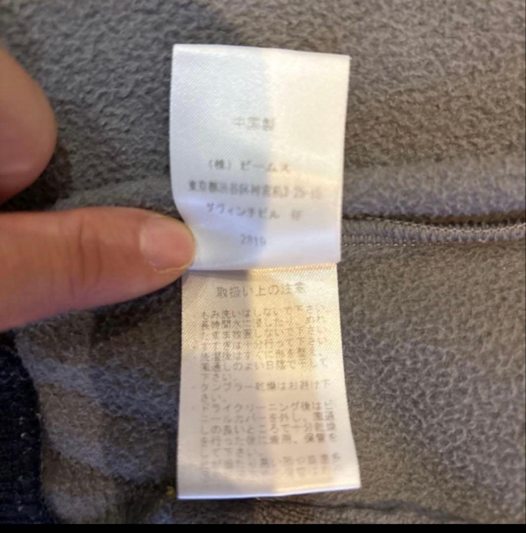 ノ*ー様 ビームスゴルフ　オレンジレーベル　フリース　パーカー　ジャケット　L