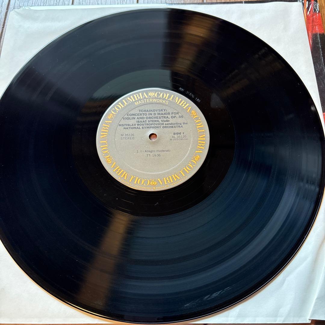チャイコフスキー:ヴァイオリン協奏曲/I.スターン/ロストロポーヴィチ/79年米
