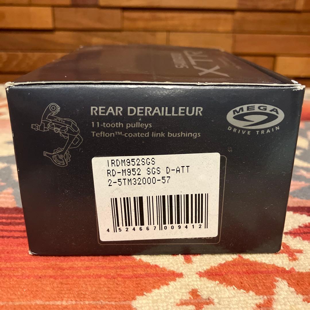 Shimano XTR リアディレイラー ブラック　RD-M952