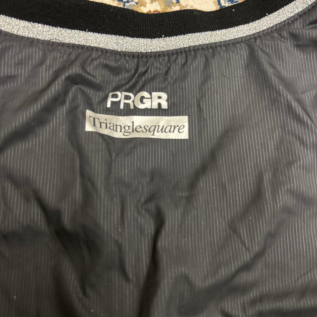 新品タグ付きPRGR トライアングルスクエア　コラボ　ジャケット裏起毛