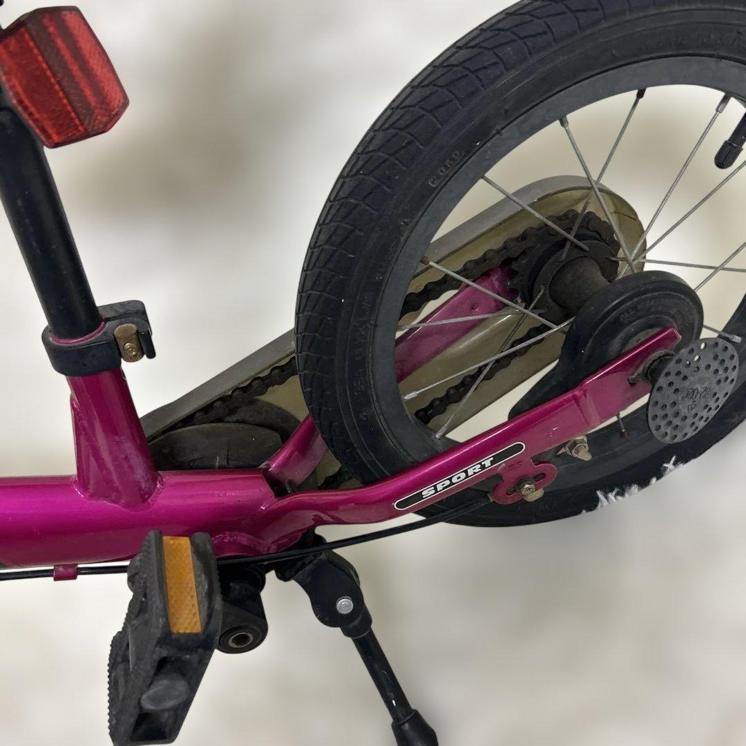 美品　ストライダー STRIDER 14x ペダルキット付属 ピンク　スタンド付