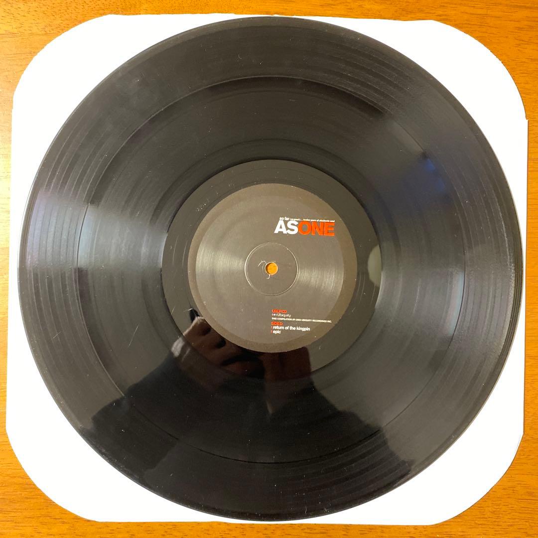 【入手困難】AS ONE / SO FAR (SO GOOD)　3枚組LP