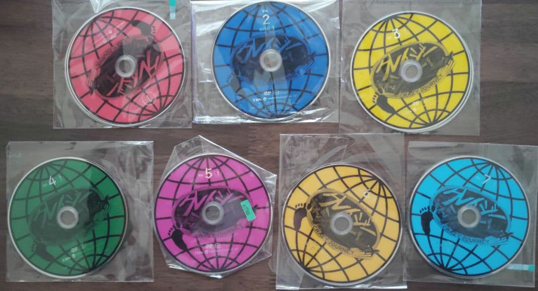 クレイジージャーニー vol.1~7〈14枚組〉