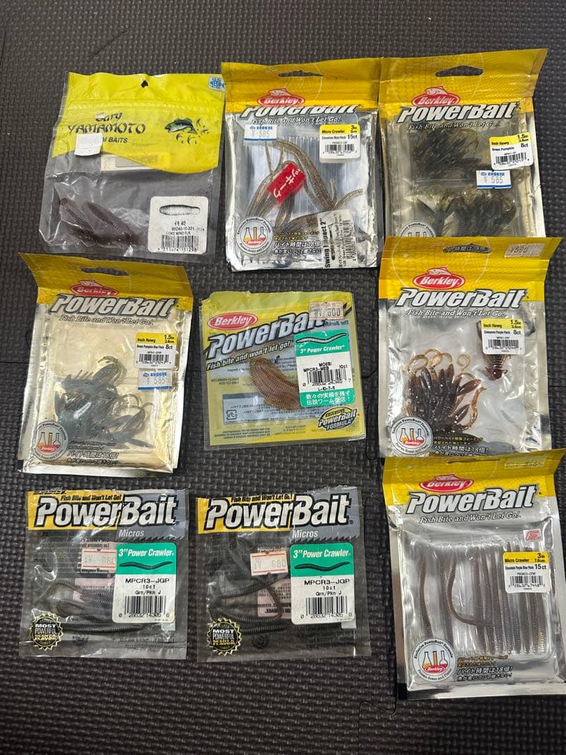ソフトルアー　セット　中古　バス釣り 釣り