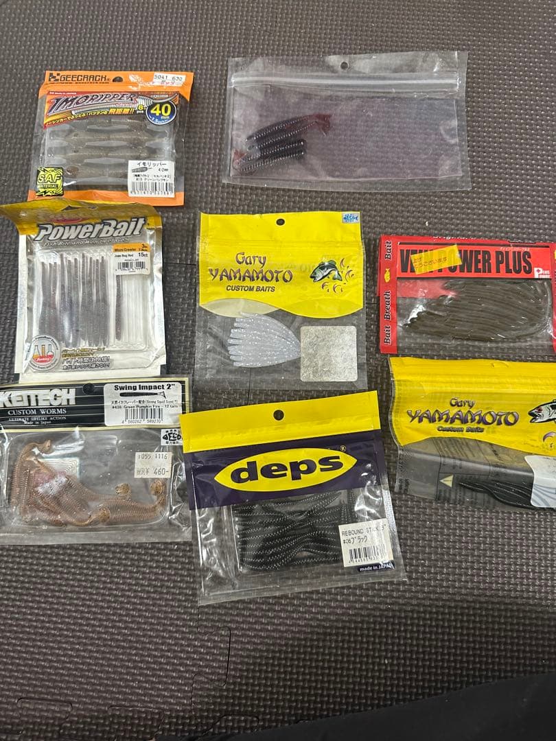 ソフトルアー　セット　中古　バス釣り 釣り