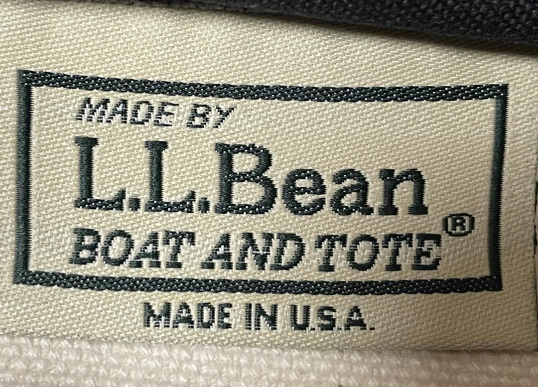 USA製 L.L.Bean ビーン ボート アンドトート ジップ トップ バッグ