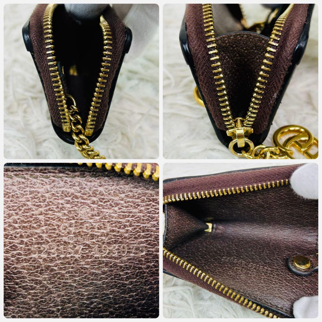 ✨美品 グッチ オフィディア GGキーケース Gキーフック 523157