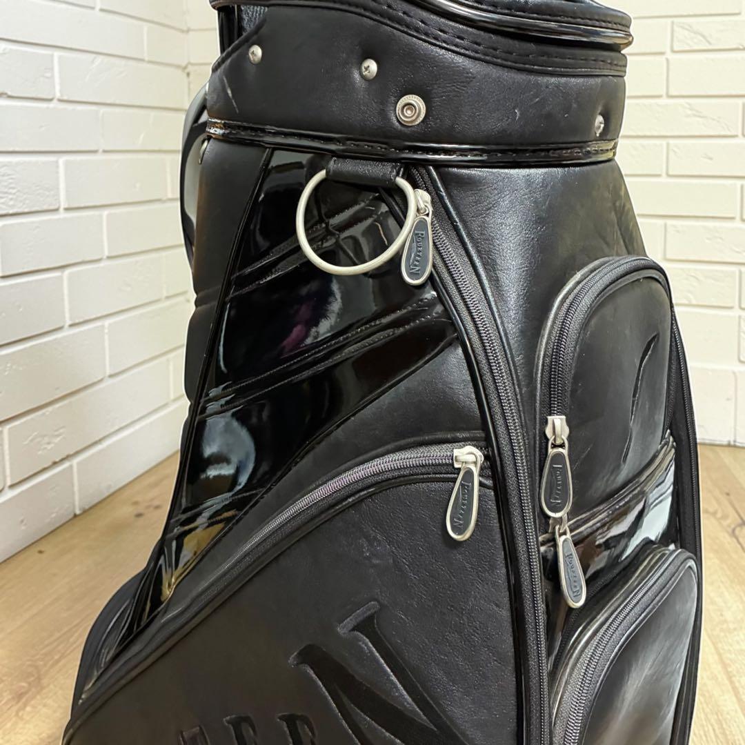 希少✨廃盤 FOURTEEN キャディバッグ 9.5型 ブラック ゴルフバッグ