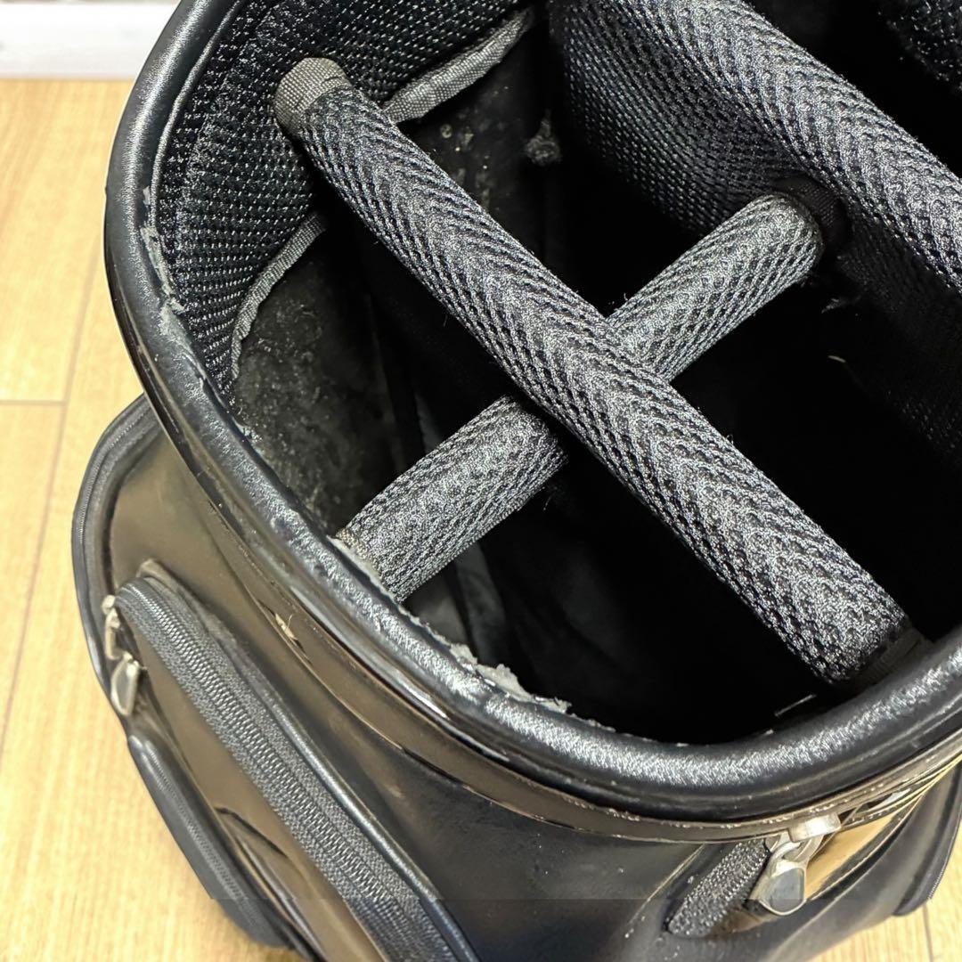 希少✨廃盤 FOURTEEN キャディバッグ 9.5型 ブラック ゴルフバッグ