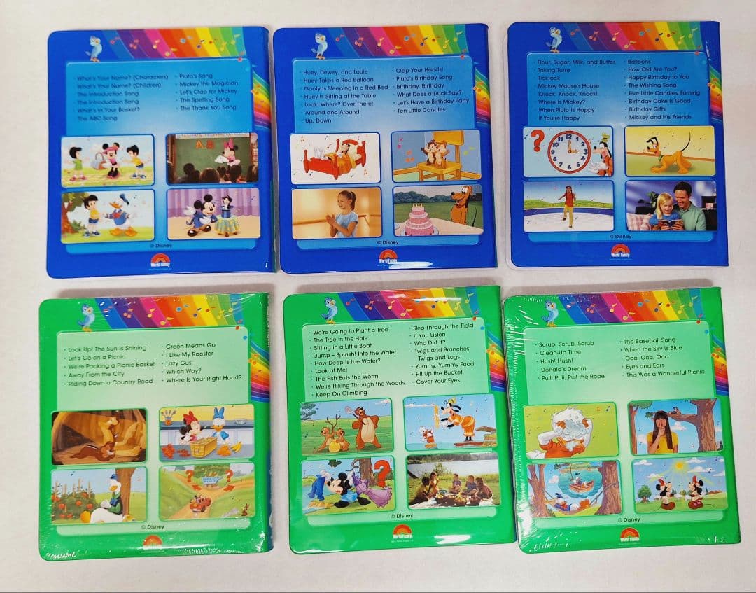 ディズニー英語システム　シングアロング　まとめ　ブルーレイ　dwe