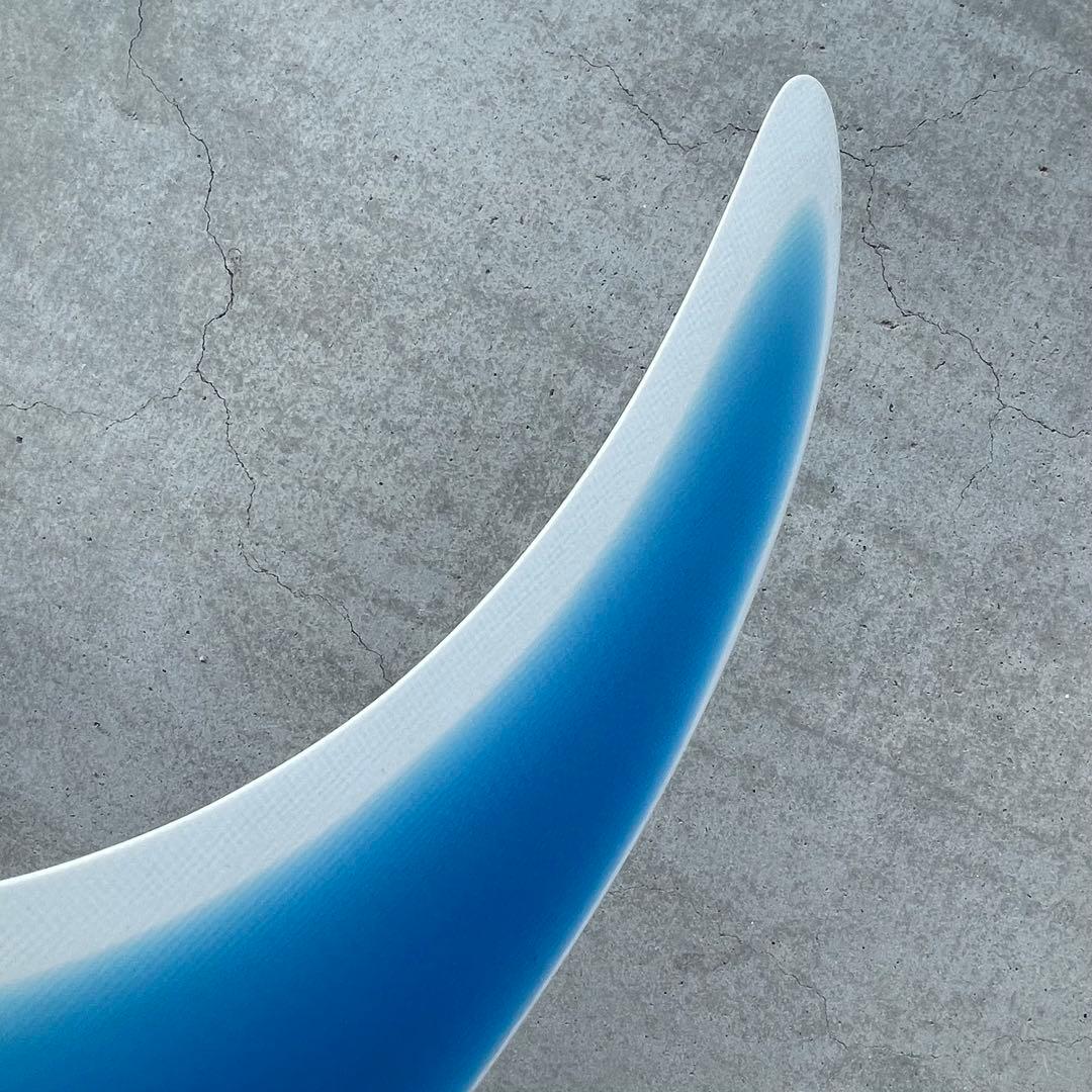 新品　シングルフィン　ロングボード　9インチ　ミッドレングス　ブルー　クラシック