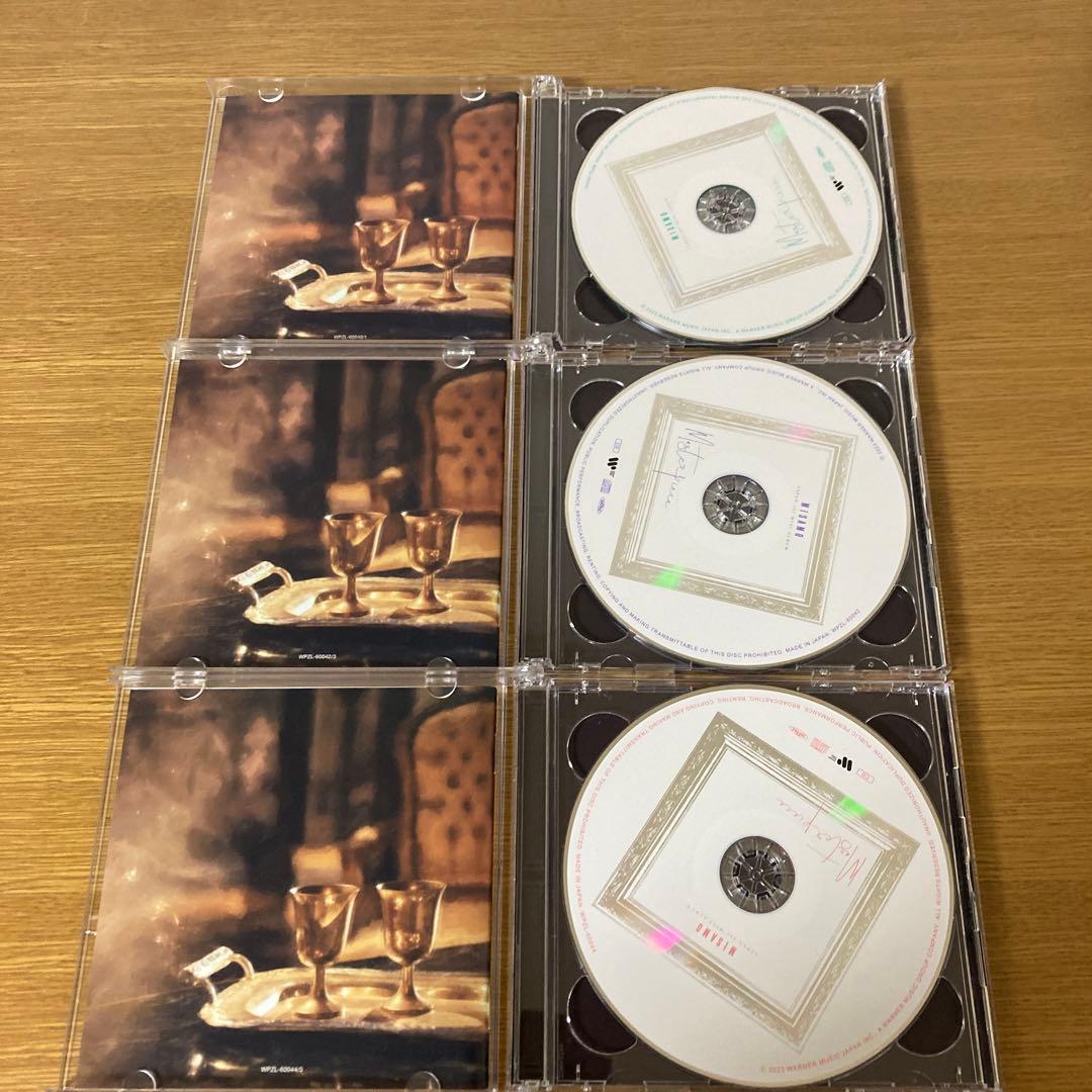 MISAMO ミサモ 初回限定盤　3個セット