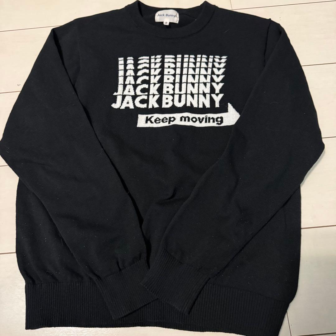 JACK BUNNY ブラック セーター