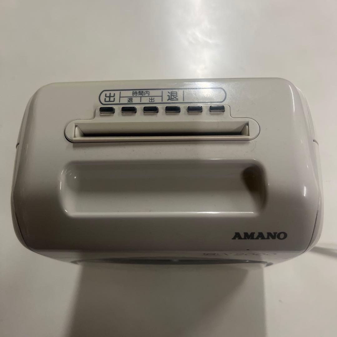 AMANO BX 2000 電子タイムレコーダー