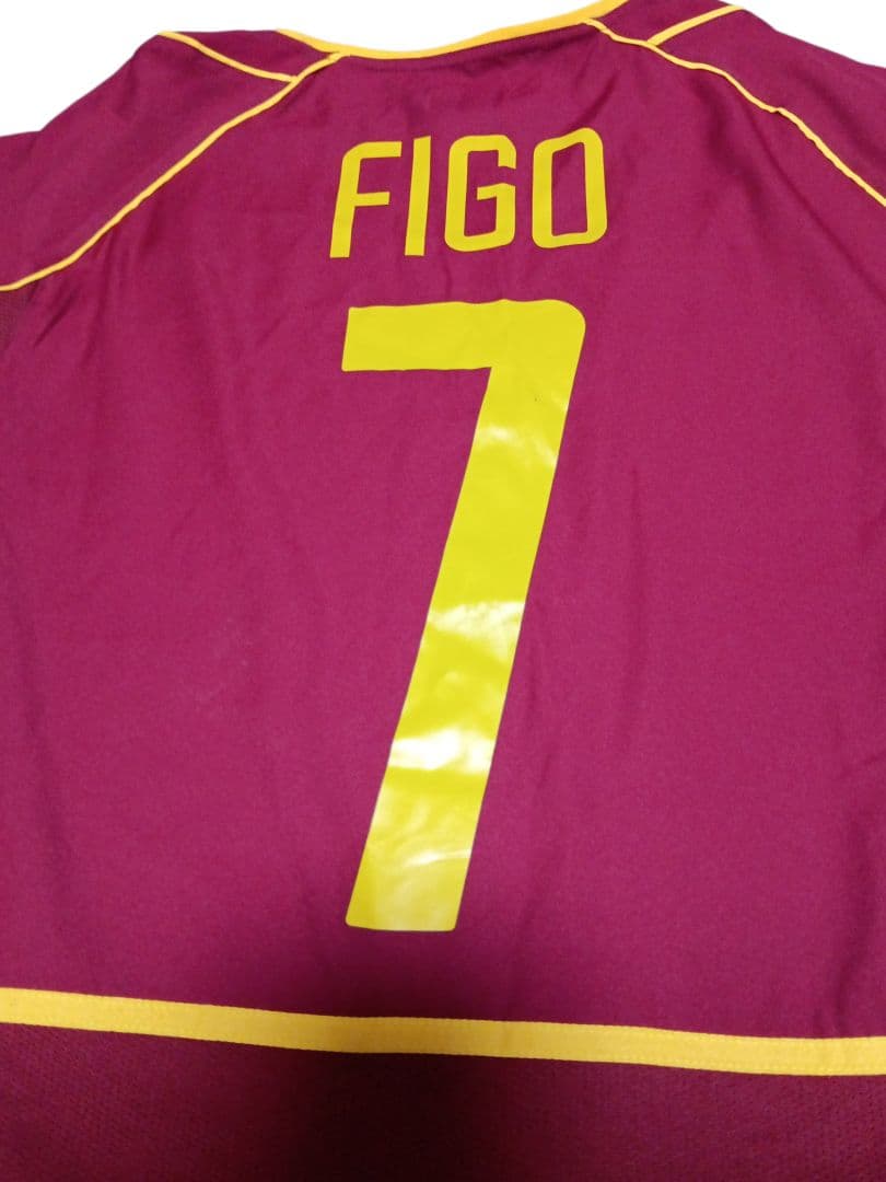 ポルトガル代表　ホームユニフォーム 7 　2002 ルイス・フィーゴ　古着