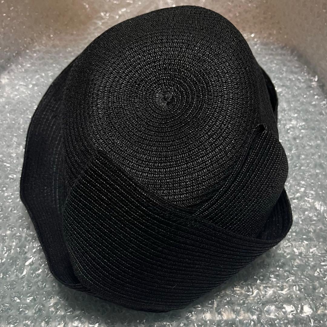 【未使用】SOU・SOU ハット 麦わら帽子 ねね 濡羽色