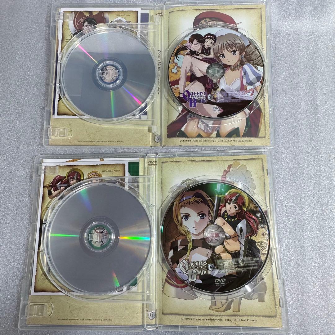 全6巻 特典付 クイーンズブレイド 流浪の戦士　DVD