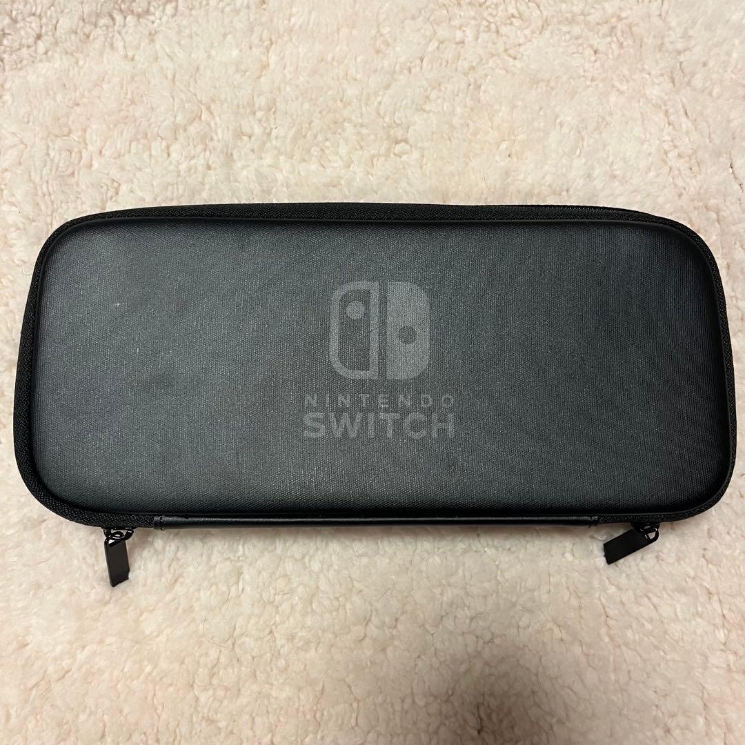 Nintendo Switch 本体 箱・付属品有り 赤/青 専用ケース付き