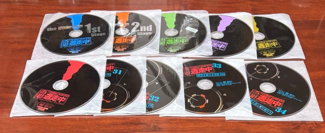 逃走中 vol.25〜34 dvd