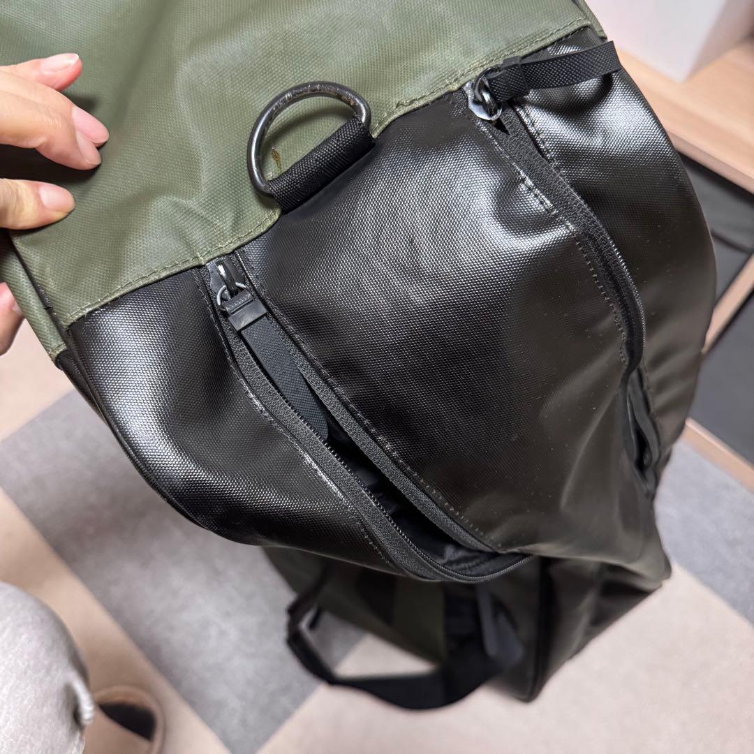 LI-NING バドミントンバッグ オリーブグリーン/ブラック