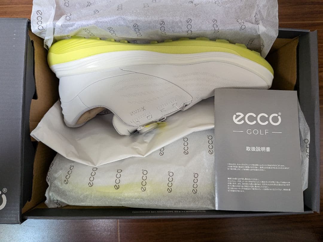 ECCOエコー スパイクレス ゴルフ シューズ エルティーワン ボア 43