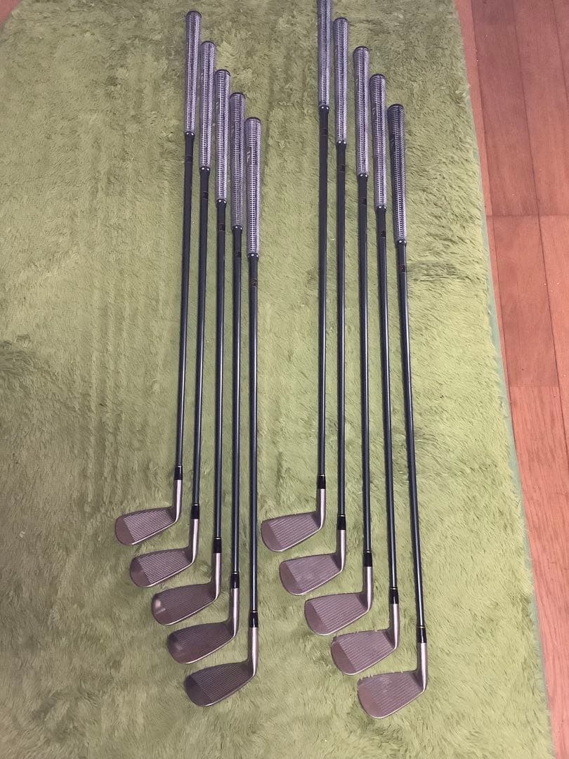 【希少】ミズノT-ZOID COMP アイアン10本セット　カーボンR