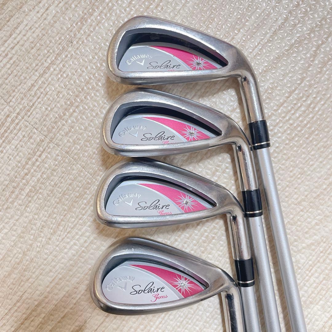 callaway solaire レディース ゴルフクラブセット
