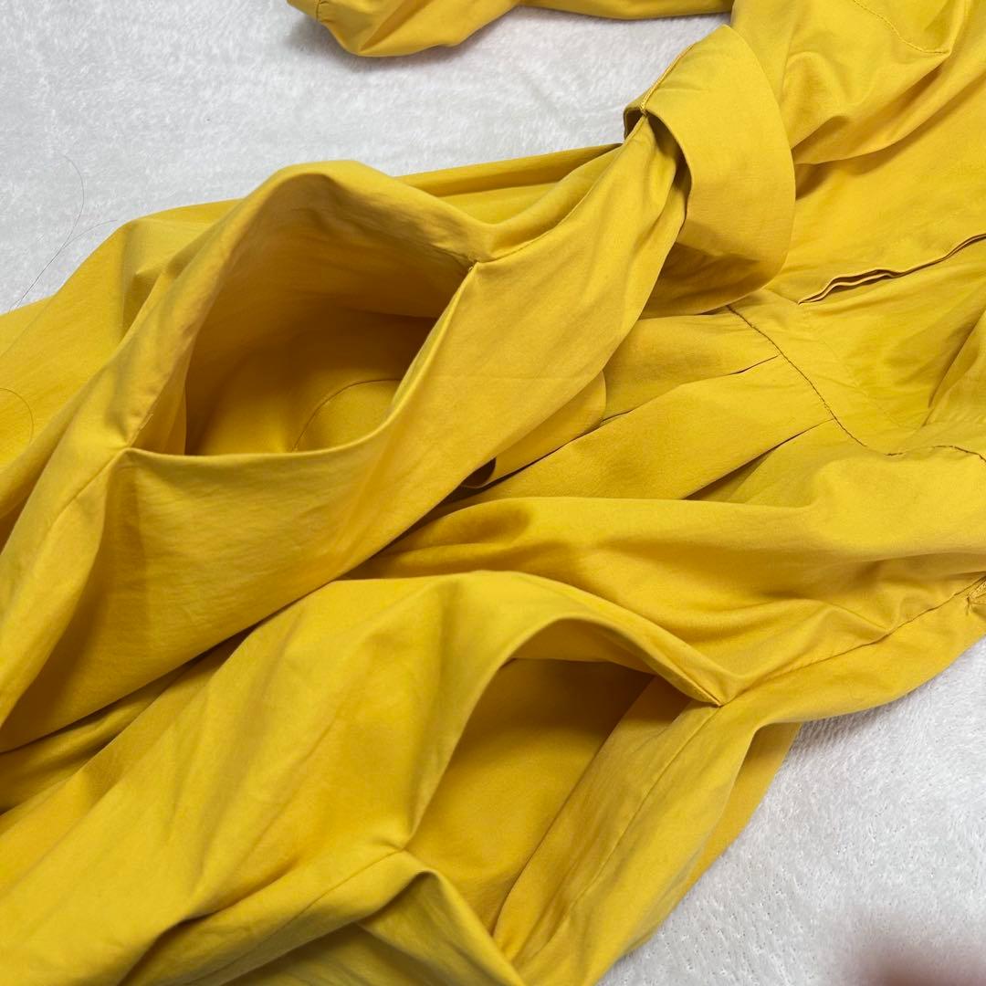 美品✨マックスマーラ　マレーラ　リボン　ベルト　フレアロングワンピース　40