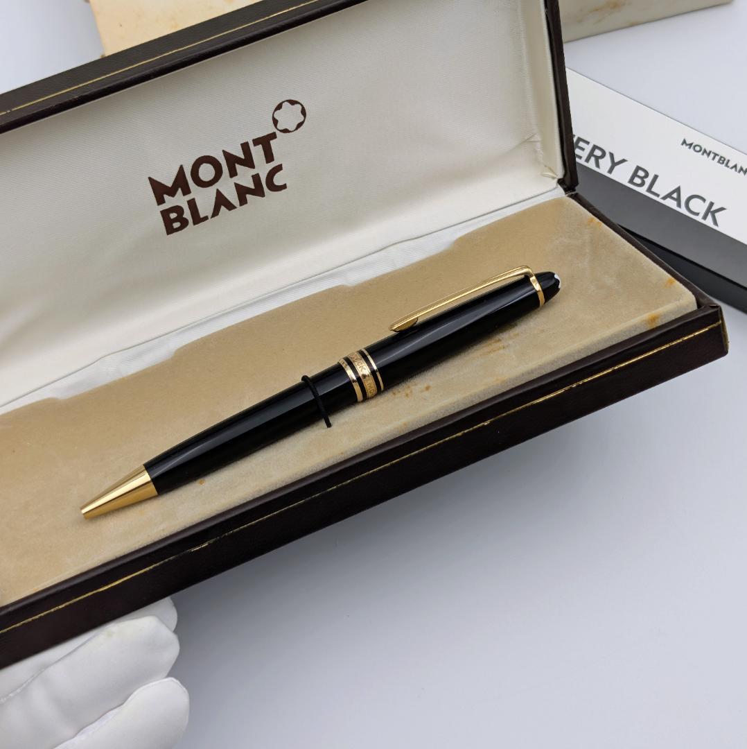 モンブラン マイスターシュティック ゴールド ツイスト式ボールペン 替芯付き