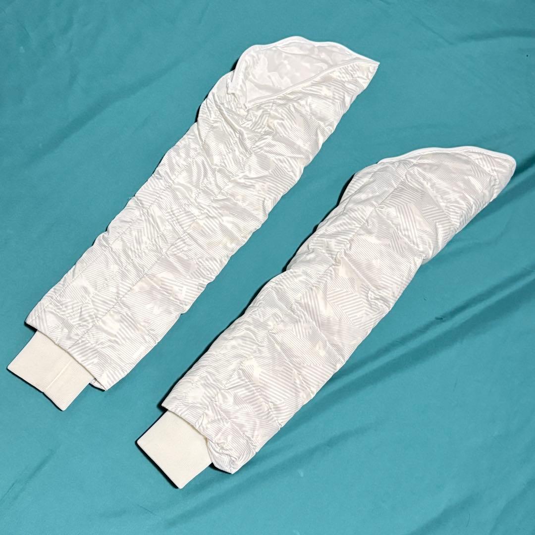 ニューバランスゴルフ ダウンジャケット 白 袖脱着可2WAY中綿ブルゾン防寒秋冬