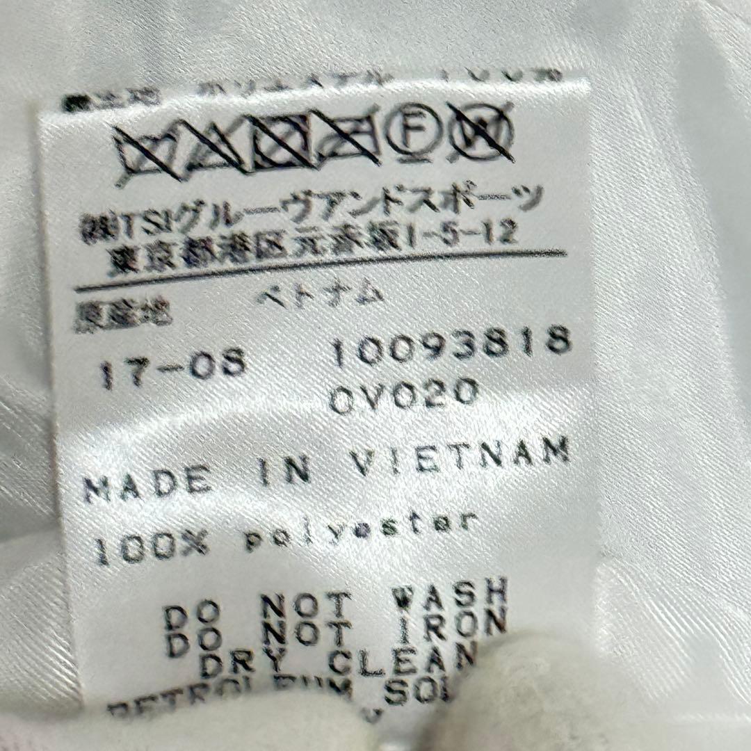 ニューバランスゴルフ ダウンジャケット 白 袖脱着可2WAY中綿ブルゾン防寒秋冬