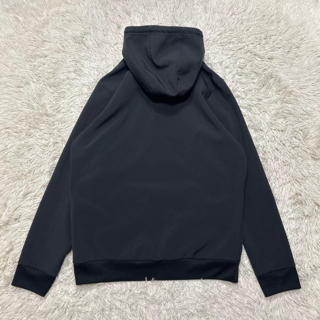 adidas 希少カラー　ゴールドロゴ　撥水パーカー　スノボウェア　デカロゴ