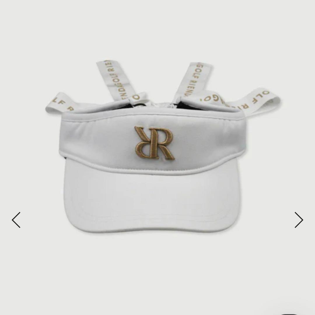 RIENDA GOLF ホワイト サンバイザー