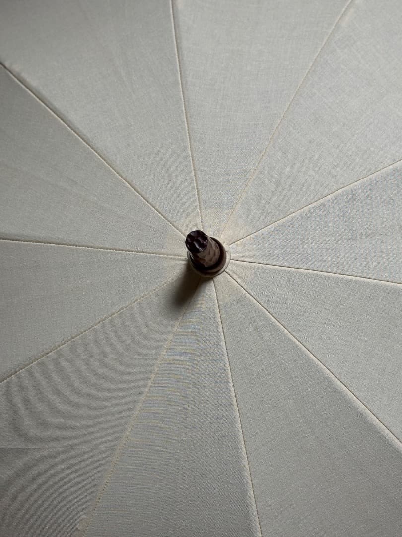 前原光榮商店　日傘　インディアンヘッド　10本骨　サンドベージュ